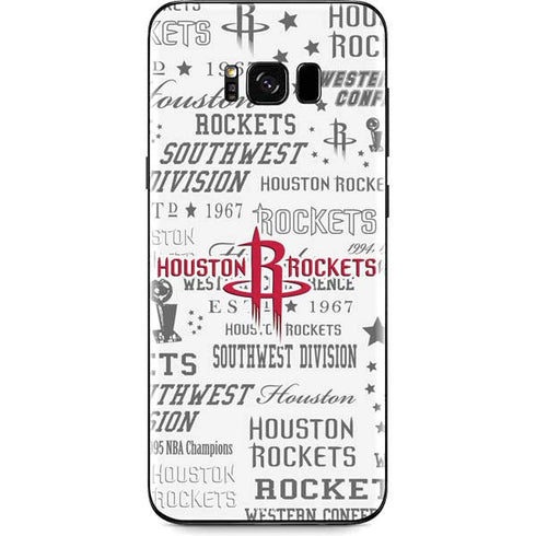 NBA Houston Rockets Historic Blast Galaxy S8 Skin