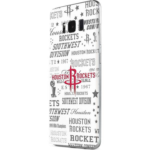 NBA Houston Rockets Historic Blast Galaxy S8 Skin