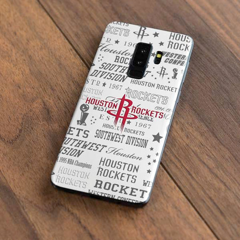 NBA Houston Rockets Historic Blast Galaxy S9 Plus Skin