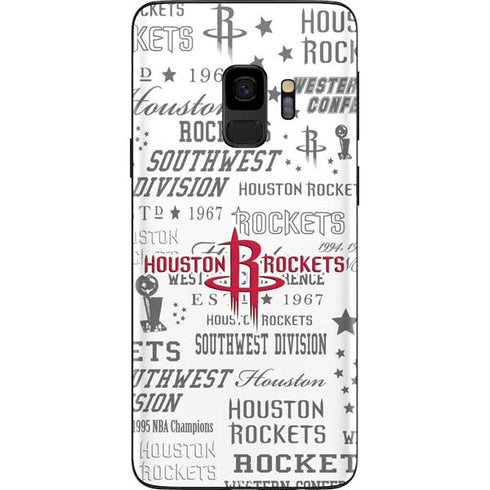 NBA Houston Rockets Historic Blast Galaxy S9 Skin