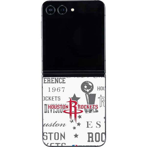 NBA Houston Rockets Historic Blast Galaxy Z Flip5 5G Skin