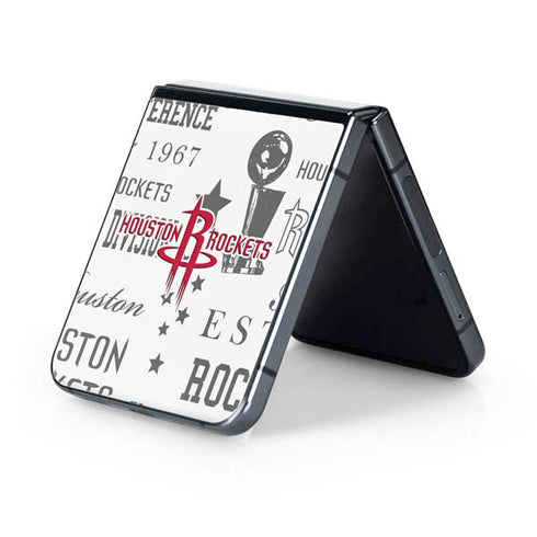 NBA Houston Rockets Historic Blast Galaxy Z Flip5 5G Skin
