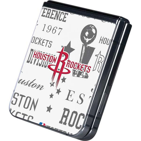 NBA Houston Rockets Historic Blast Galaxy Z Flip5 5G Skin