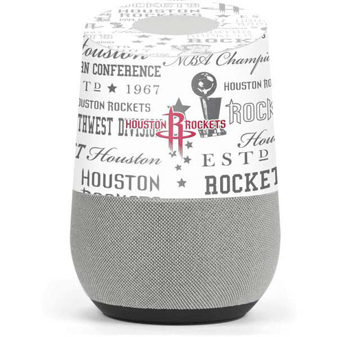 NBA Houston Rockets Historic Blast Google Home Skin