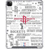 NBA Houston Rockets Historic Blast iPad Cases