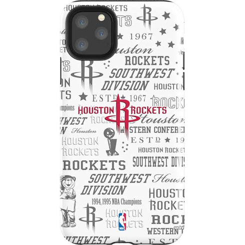 NBA Houston Rockets Historic Blast iPhone 11 Pro Max Impact Case