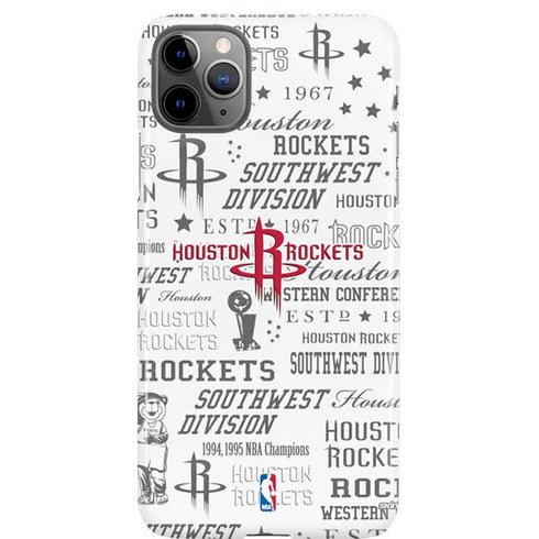NBA Houston Rockets Historic Blast iPhone 11 Pro Max Lite Case