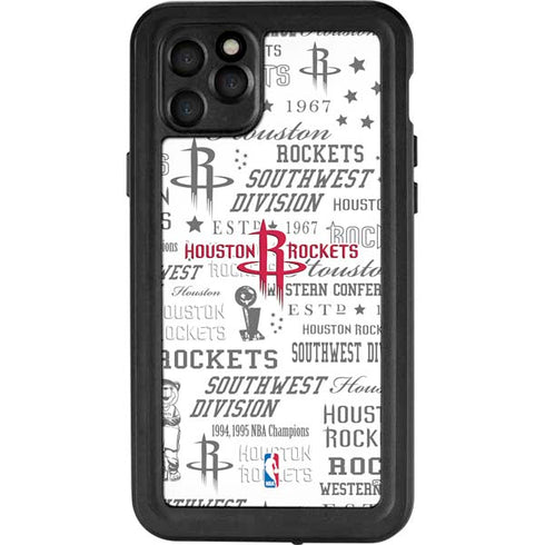 NBA Houston Rockets Historic Blast iPhone 11 Pro Max Waterproof Case