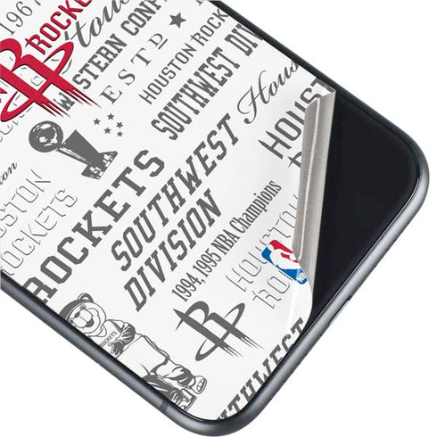 NBA Houston Rockets Historic Blast iPhone 11 Skin
