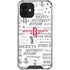 NBA Houston Rockets Historic Blast iPhone 12 Clear Case