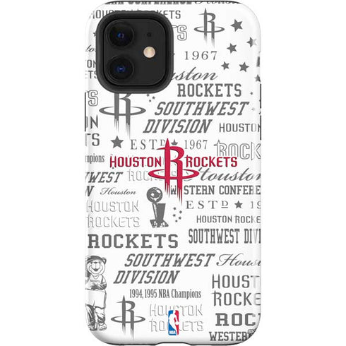 NBA Houston Rockets Historic Blast iPhone 12 Impact Case