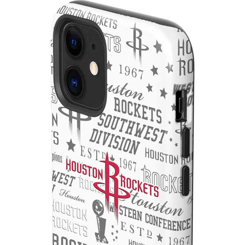 NBA Houston Rockets Historic Blast iPhone 12 Impact Case