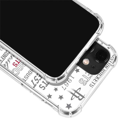 NBA Houston Rockets Historic Blast iPhone 12 Mini Clear Case