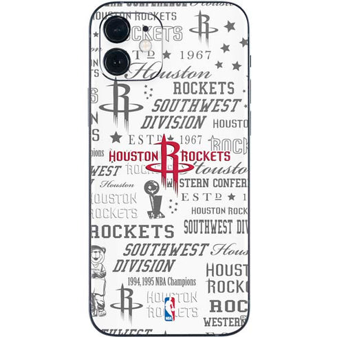 NBA Houston Rockets Historic Blast iPhone 12 Mini Skin