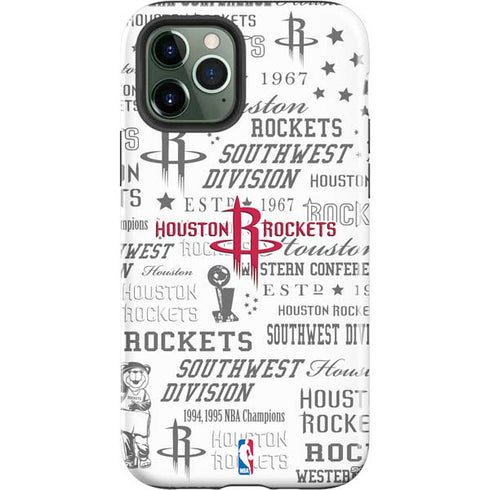 NBA Houston Rockets Historic Blast iPhone 12 Pro Impact Case