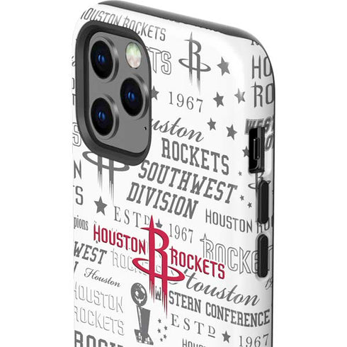 NBA Houston Rockets Historic Blast iPhone 12 Pro Max Impact Case