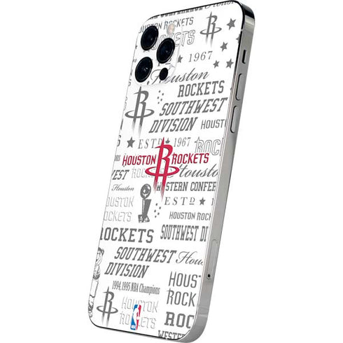 NBA Houston Rockets Historic Blast iPhone 12 Pro Max Skin