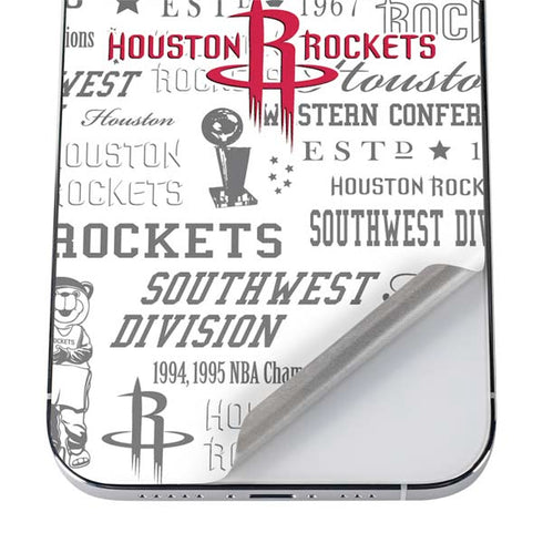 NBA Houston Rockets Historic Blast iPhone 12 Pro Max Skin