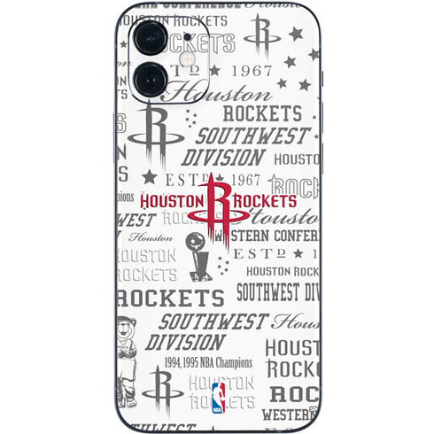 NBA Houston Rockets Historic Blast iPhone 12 Skin