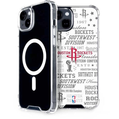NBA Houston Rockets Historic Blast iPhone 13 MagSafe Case