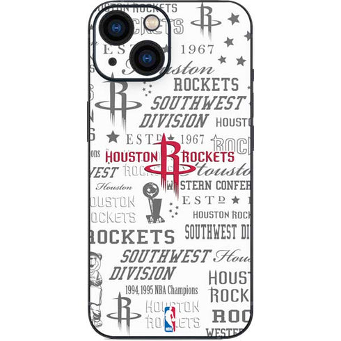 NBA Houston Rockets Historic Blast iPhone 13 Mini Skin