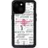NBA Houston Rockets Historic Blast iPhone 13 Mini Waterproof Case