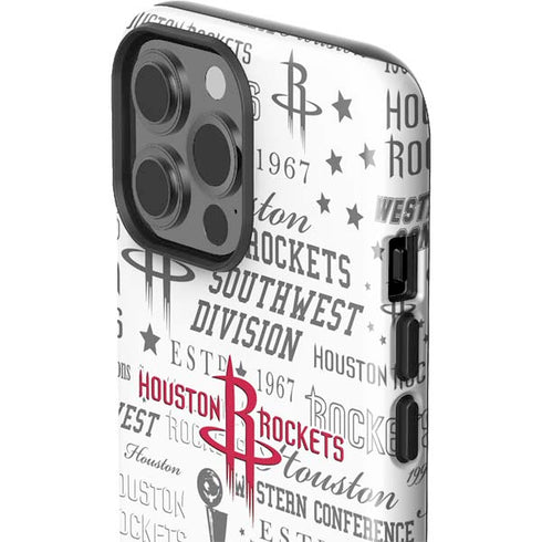 NBA Houston Rockets Historic Blast iPhone 13 Pro Max Impact Case