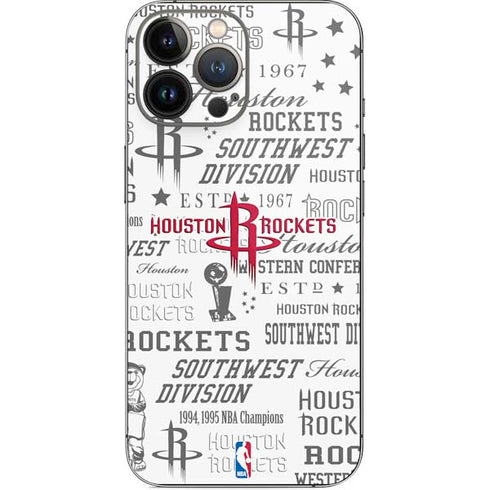 NBA Houston Rockets Historic Blast iPhone 13 Pro Max Skin