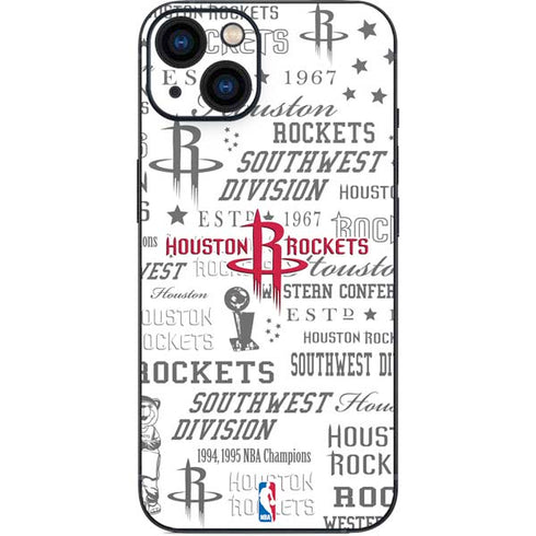 NBA Houston Rockets Historic Blast iPhone 13 Skin