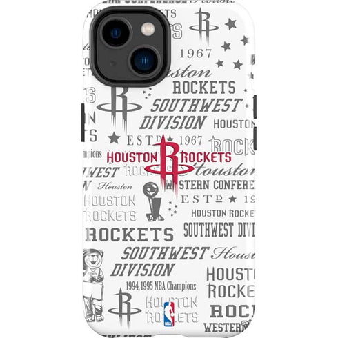 NBA Houston Rockets Historic Blast iPhone 14 Plus Impact Case