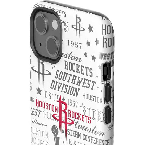 NBA Houston Rockets Historic Blast iPhone 15 Plus Impact Case