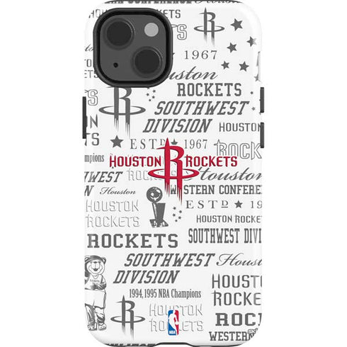 NBA Houston Rockets Historic Blast iPhone 15 Impact Case