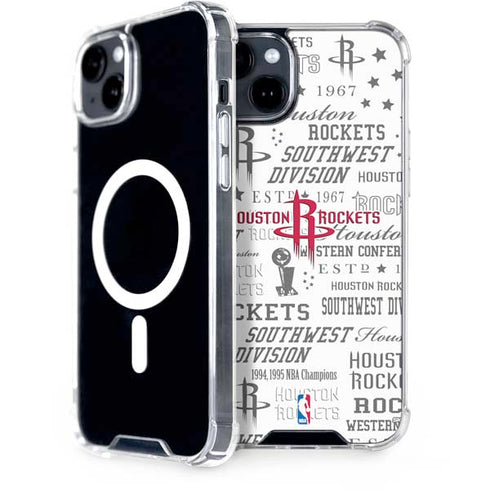 NBA Houston Rockets Historic Blast iPhone 15 Plus MagSafe Case