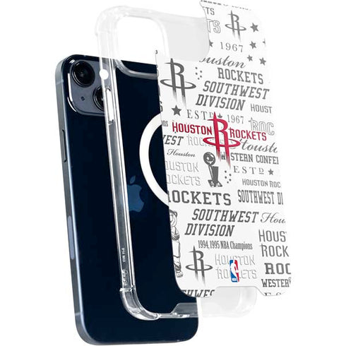 NBA Houston Rockets Historic Blast iPhone 15 Plus MagSafe Case