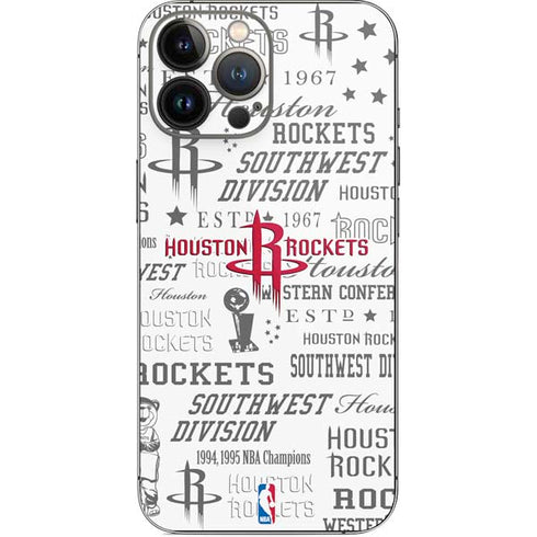 NBA Houston Rockets Historic Blast iPhone 14 Pro Max Skin