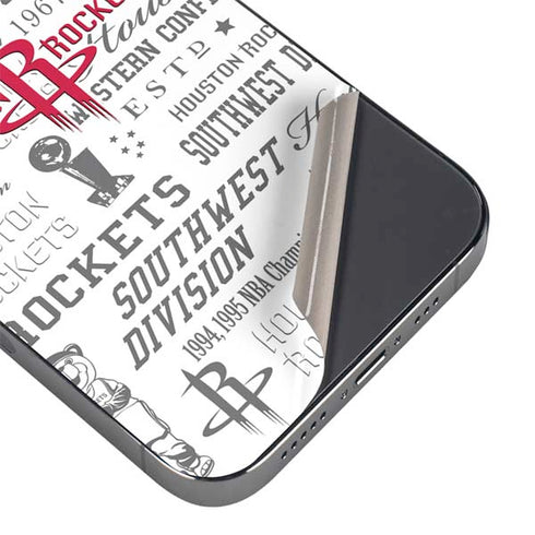 NBA Houston Rockets Historic Blast iPhone 14 Pro Max Skin