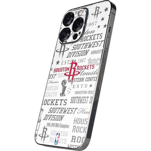 NBA Houston Rockets Historic Blast iPhone 14 Pro Skin