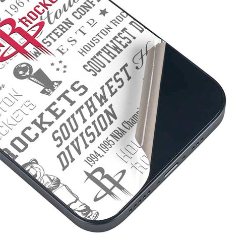 NBA Houston Rockets Historic Blast iPhone 14 Skin