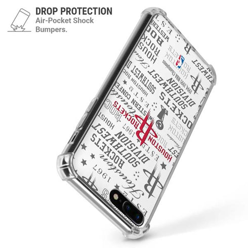 NBA Houston Rockets Historic Blast iPhone 7/8 Plus Clear Case