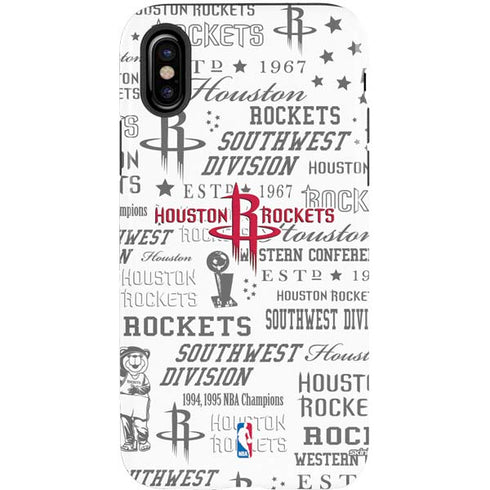 NBA Houston Rockets Historic Blast iPhone X Pro Case