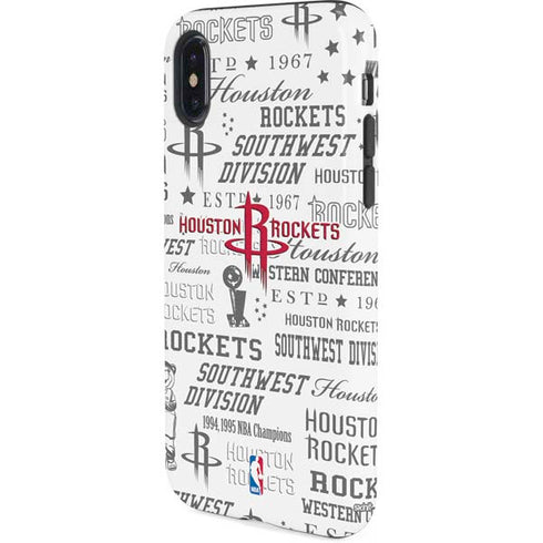 NBA Houston Rockets Historic Blast iPhone X Pro Case