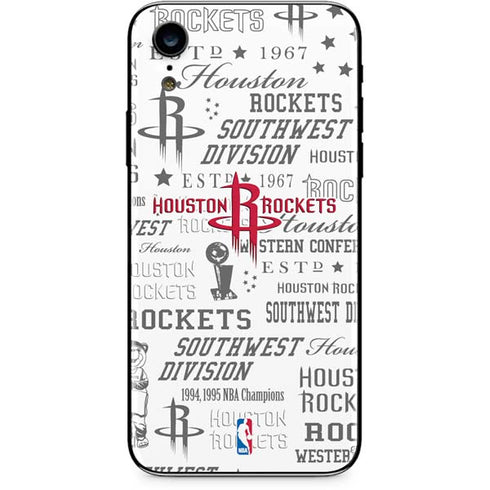 NBA Houston Rockets Historic Blast iPhone XR Skin