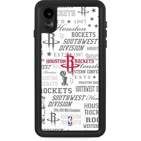 NBA Houston Rockets Historic Blast iPhone XR Waterproof Case