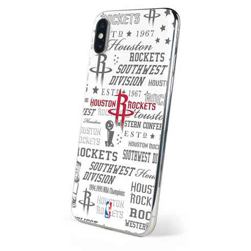 NBA Houston Rockets Historic Blast iPhone XS Max Skin