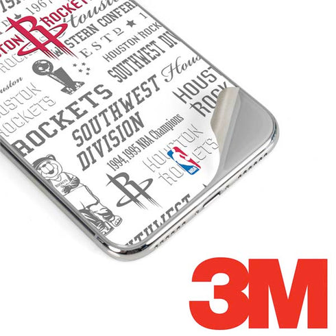 NBA Houston Rockets Historic Blast iPhone XS Max Skin
