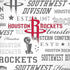 NBA Houston Rockets Historic Blast iPhone XS Pro Case