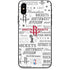 NBA Houston Rockets Historic Blast iPhone XS Skin