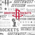 NBA Houston Rockets Historic Blast iPhone XS Skin