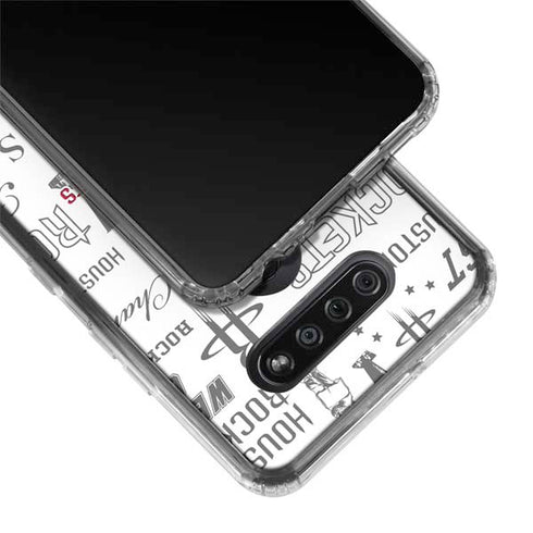 NBA Houston Rockets Historic Blast LG K51/Q51 Clear Case