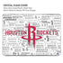 NBA Houston Rockets Historic Blast MacBook Air 13in M1 (2021) Case plus Skin